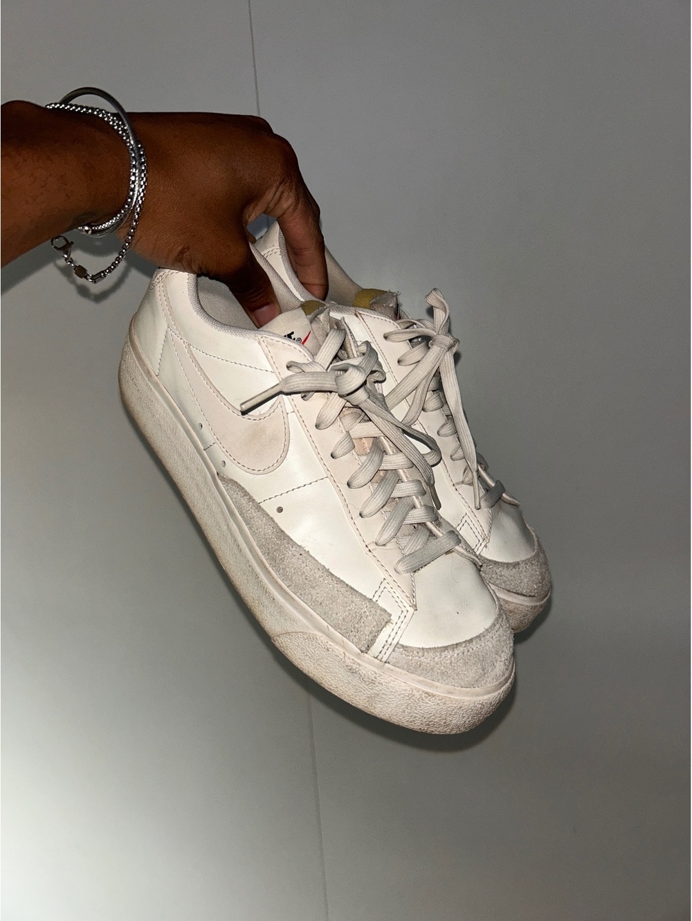 Nike Men's White Low-Top Sneakers